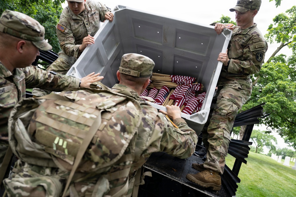 Flags In at Arlington National Cemetery 2026&amp;#x9;