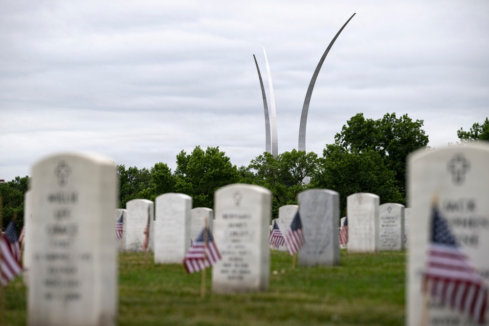 Flags In at Arlington National Cemetery 2026&amp;#x9;