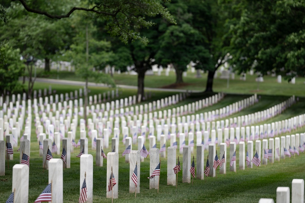 Flags In at Arlington National Cemetery 2026&amp;#x9;