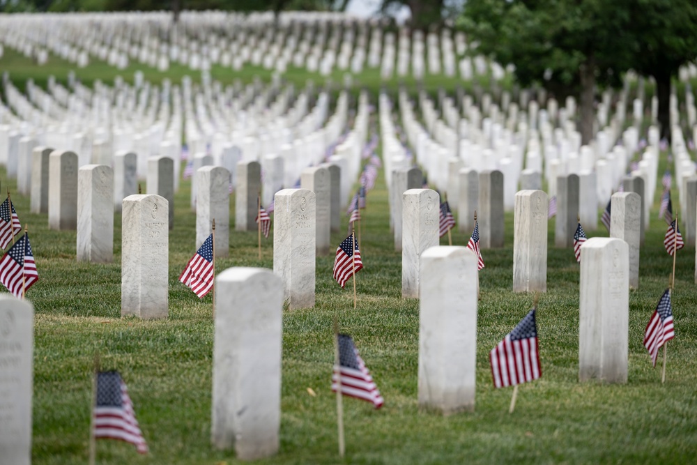 Flags In at Arlington National Cemetery 2026&amp;#x9;