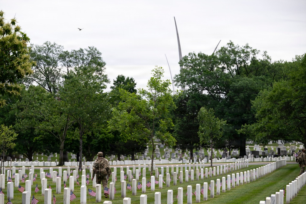 Flags In at Arlington National Cemetery 2026&amp;#x9;