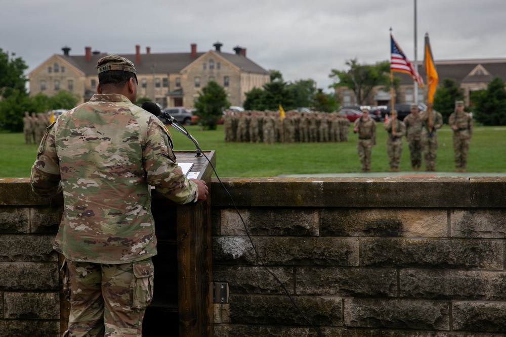 1st Battalion, 63rd Armor Regiment Change of Command