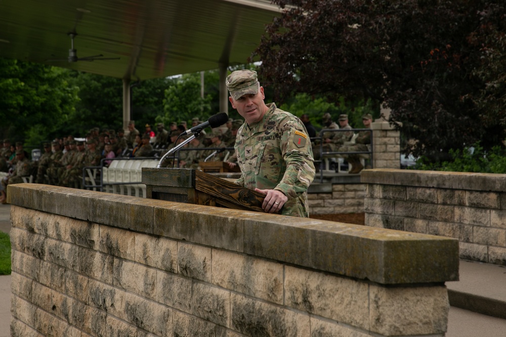 1st Battalion, 63rd Armor Regiment Change of Command