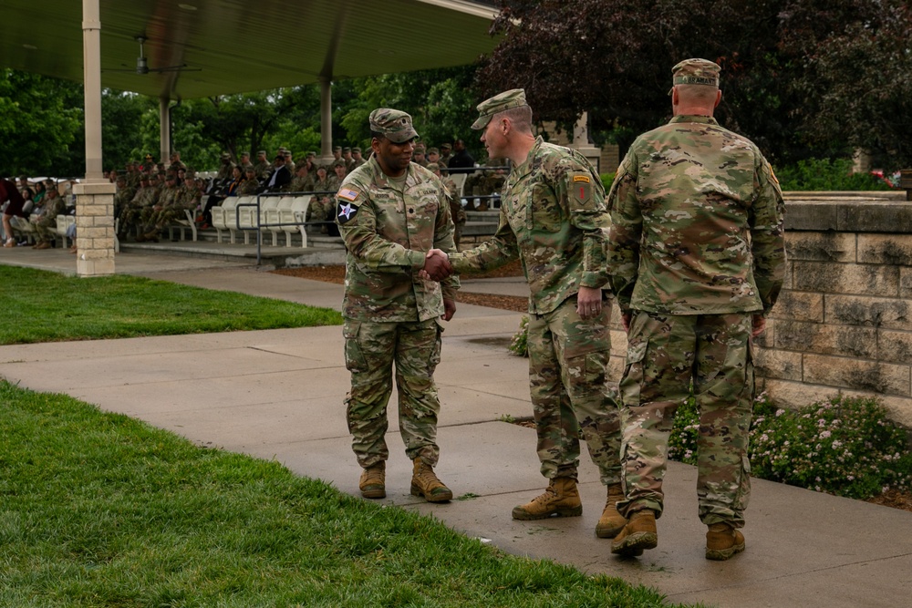 1st Battalion, 63rd Armor Regiment Change of Command