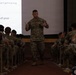 1st MARDIV Assistant Division Commander hosts leadership brief