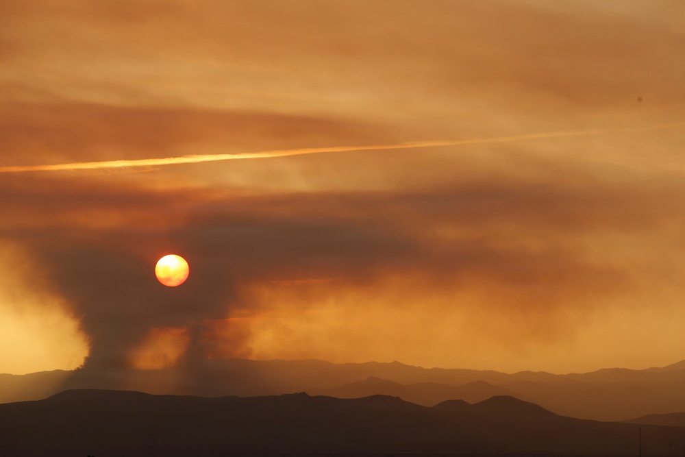 Gila National Forest Wildfire Scenery