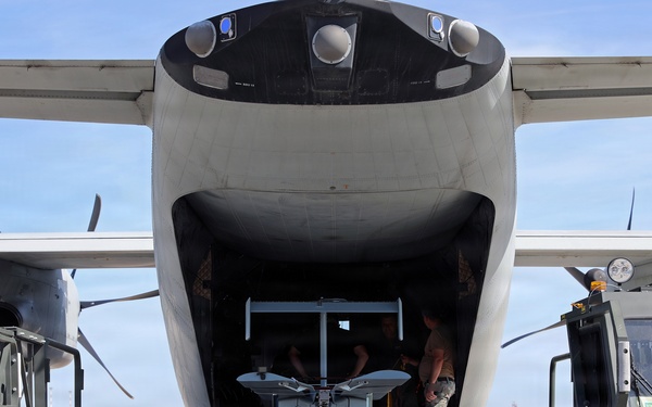 Romanian C-27 Drops Long Range Grasshopper during Trojan Footprint 2026