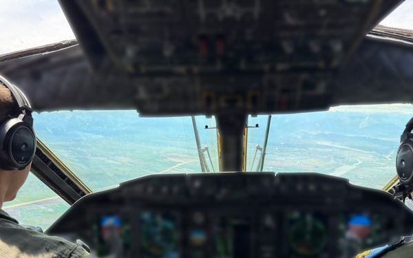 Romanian C-27 Drops Long Range Grasshopper during Trojan Footprint 2026