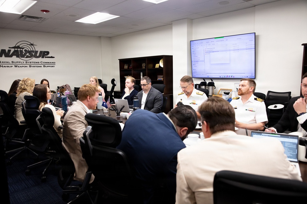 NAVSUP WSS Hosts Royal Australian Navy Director General