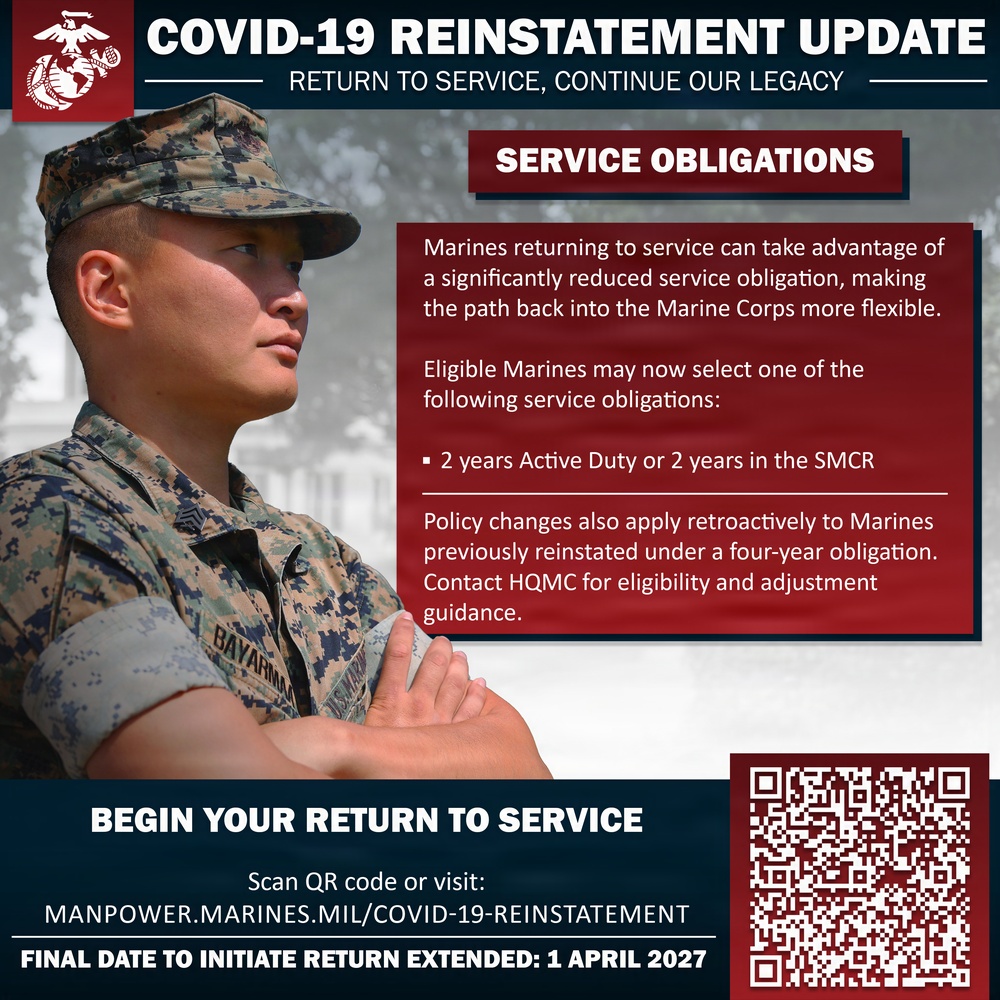 Covid-19 Reinstatement Update