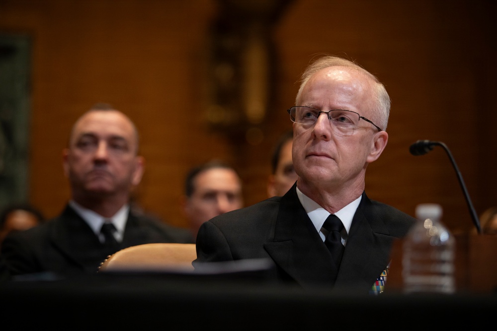 CNO Testifies Before Senate Appropriations Subcommittee on Defense