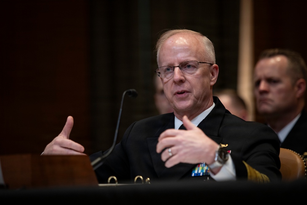 CNO Testifies Before Senate Appropriations Subcommittee on Defense