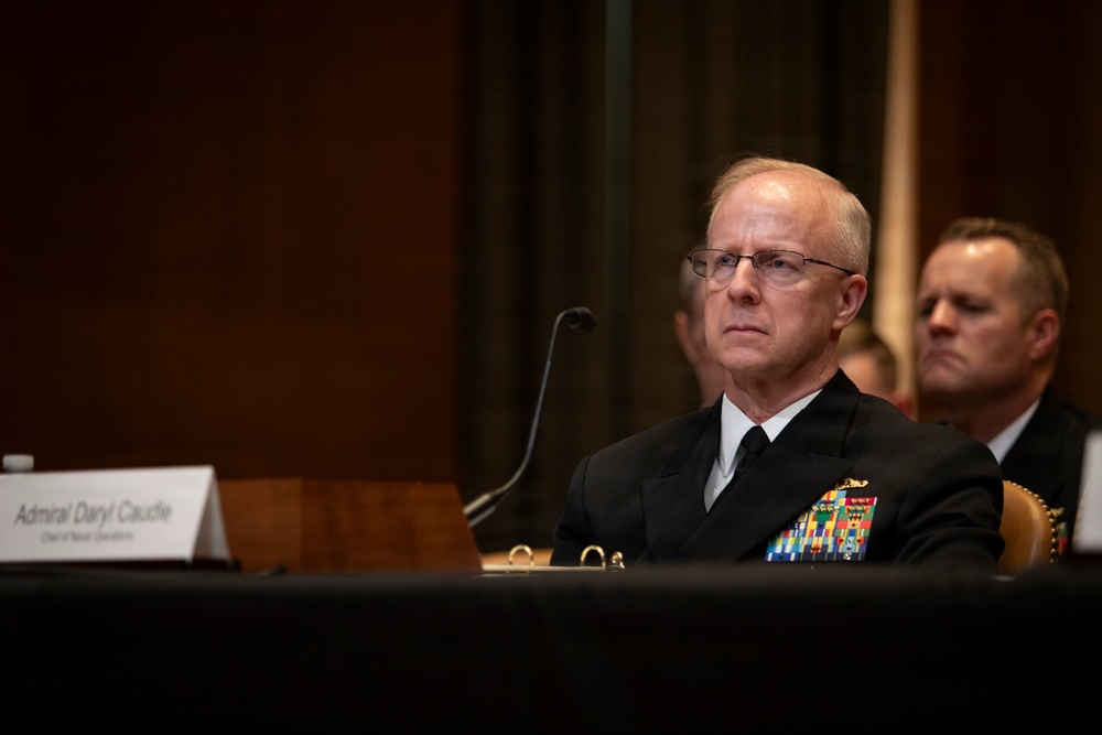 CNO Testifies Before Senate Appropriations Subcommittee on Defense