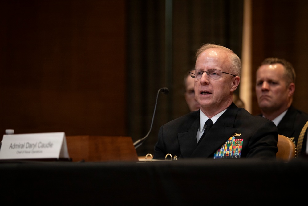 CNO Testifies Before Senate Appropriations Subcommittee on Defense