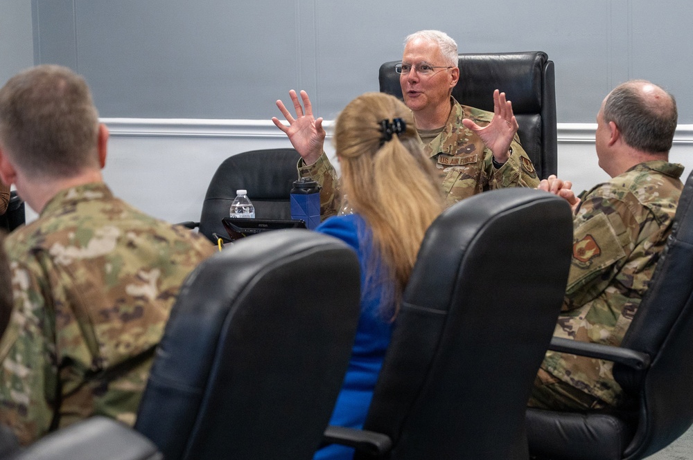 AFMC acting deputy commander visits Hanscom AFB