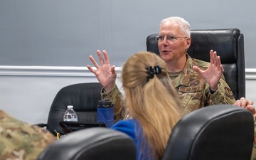 AFMC acting deputy commander visits Hanscom AFB