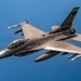 KC-135 refuels F-16