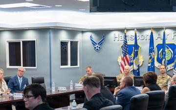 AFMC acting deputy commander visits Hanscom AFB