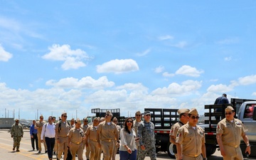 Mexican Navy Senior Officers visit USS Dwight D. Eisenhower (CVN 69)