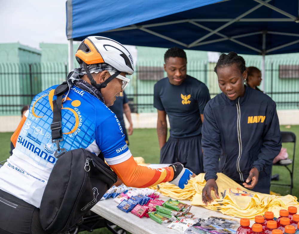 Naval Base San Diego Participates in Bike Anywhere Day