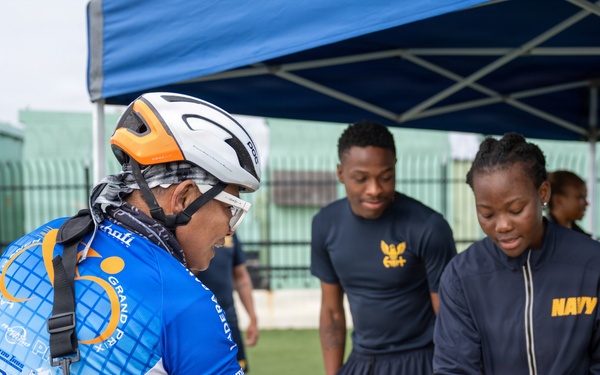 Naval Base San Diego Participates in Bike Anywhere Day