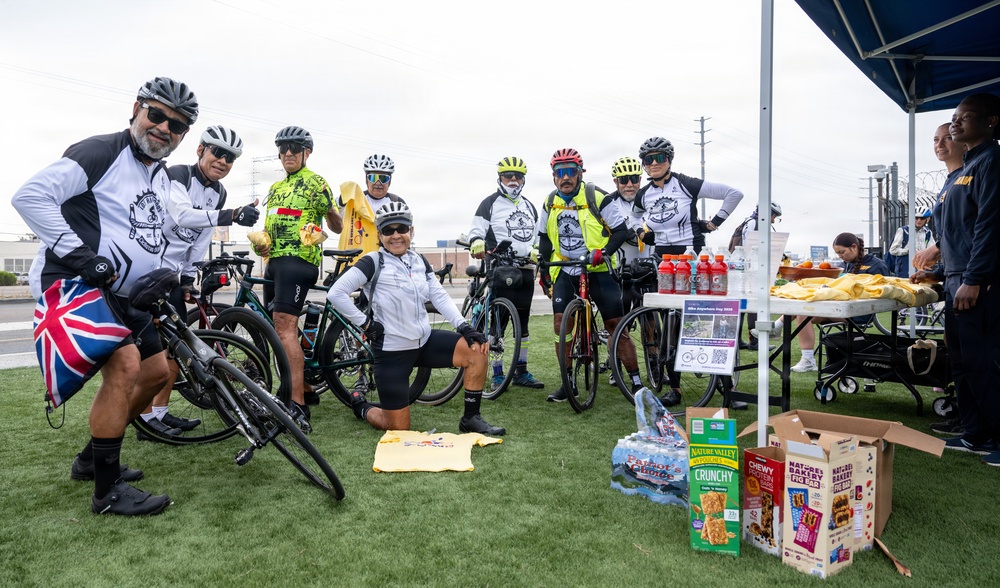 Naval Base San Diego Participates in Bike Anywhere Day