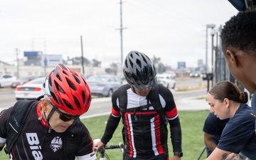 Naval Base San Diego Participates in Bike Anywhere Day