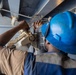 Abraham Lincoln Prepares for a Fueling-at-Sea with USNS John Lewis