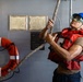 Abraham Lincoln Conducts a Fueling-at-Sea with USNS John Lewis