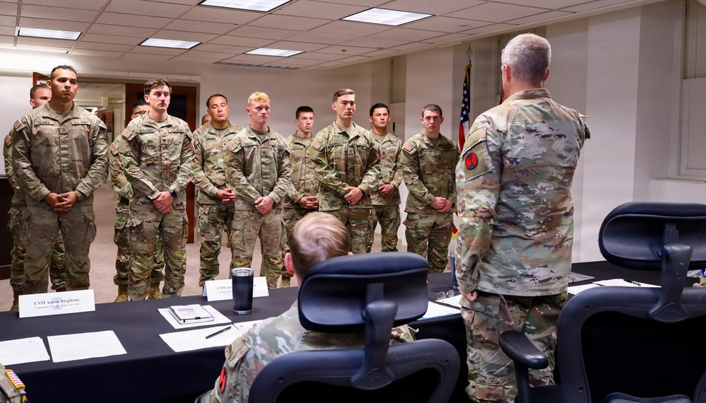 7th Infantry Division (MDC-PAC) Best Squad Competition Formal Board