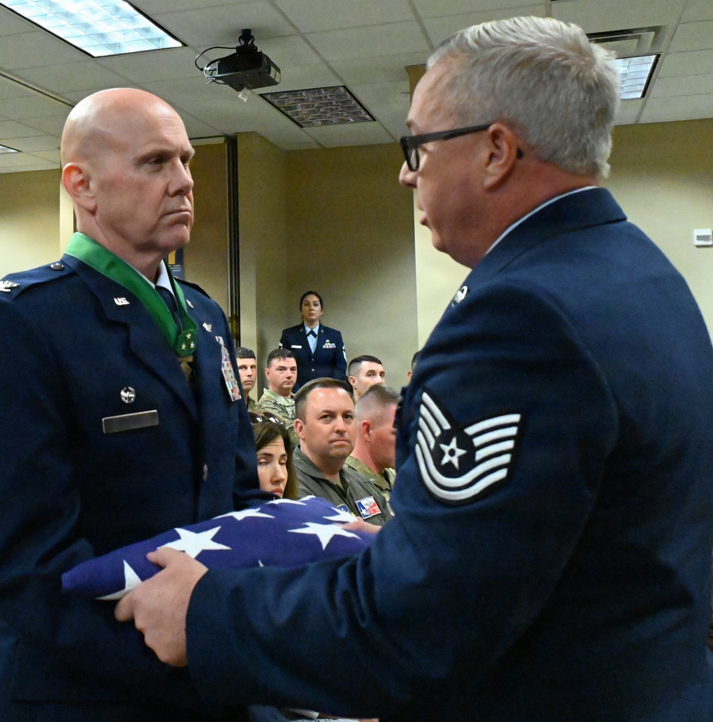 Col. Eric Hayes retires after more than 32 years of faithful service