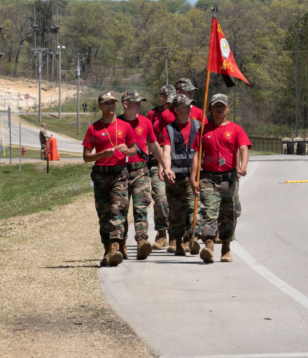 Wisconsin Challenge Academy cadets support Fort McCoy Armed Forces Day Open House