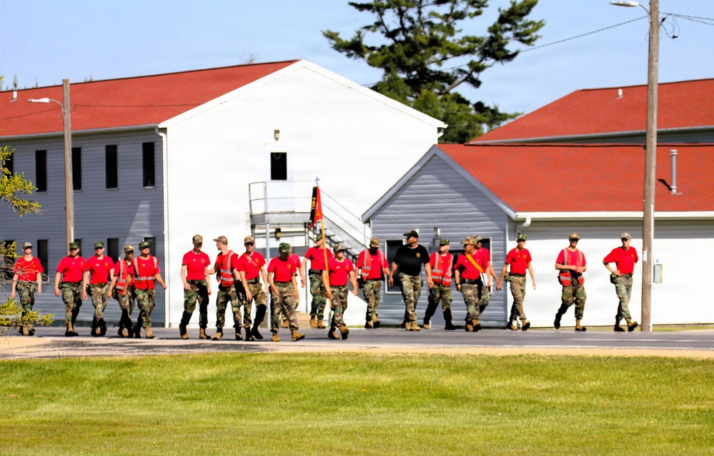 Wisconsin Challenge Academy cadets support Fort McCoy Armed Forces Day Open House