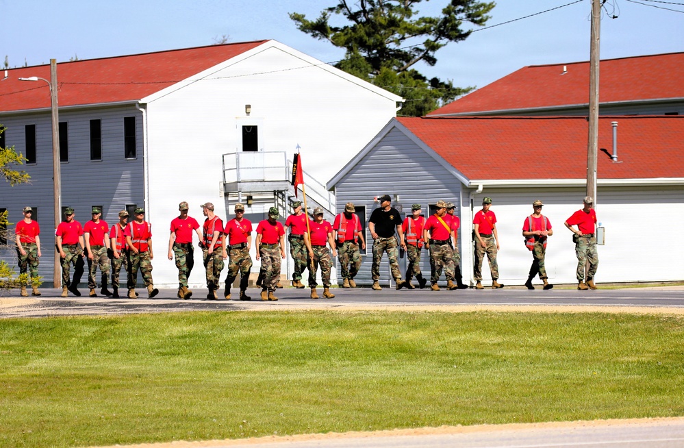 Wisconsin Challenge Academy cadets support Fort McCoy Armed Forces Day Open House