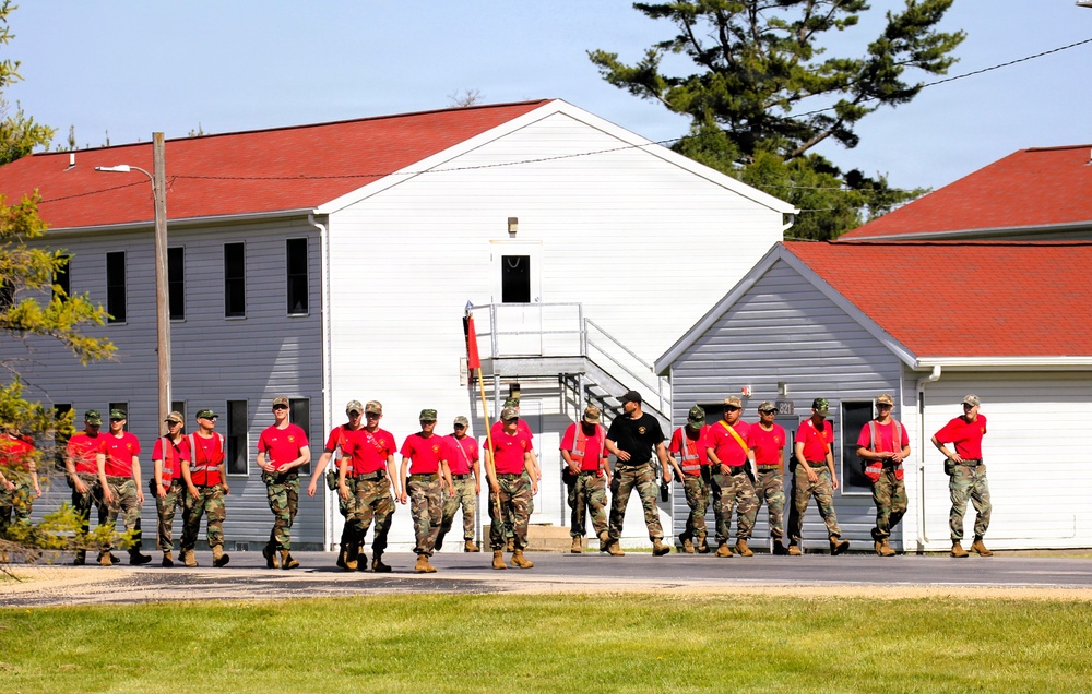 Wisconsin Challenge Academy cadets support Fort McCoy Armed Forces Day Open House