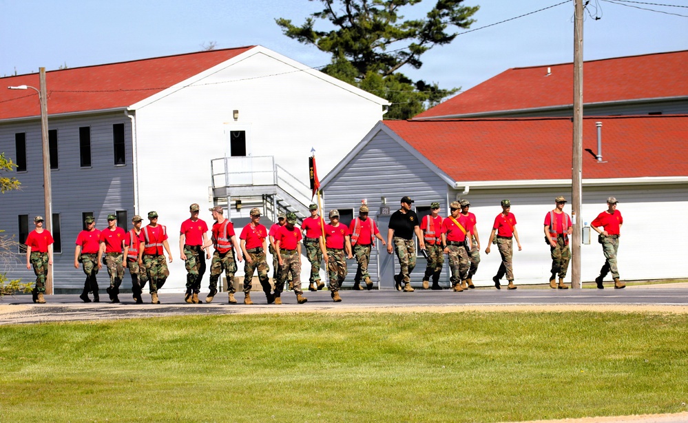 Wisconsin Challenge Academy cadets support Fort McCoy Armed Forces Day Open House