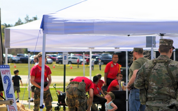 Wisconsin Challenge Academy cadets support Fort McCoy Armed Forces Day Open House
