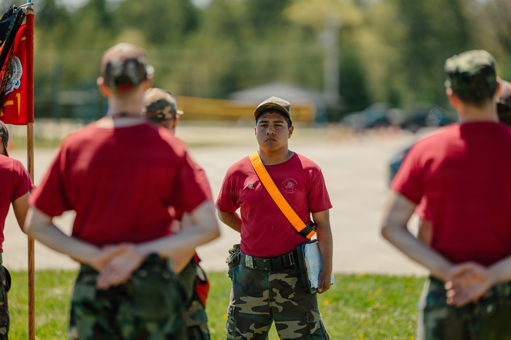 Wisconsin Challenge Academy cadets support Fort McCoy Armed Forces Day Open House