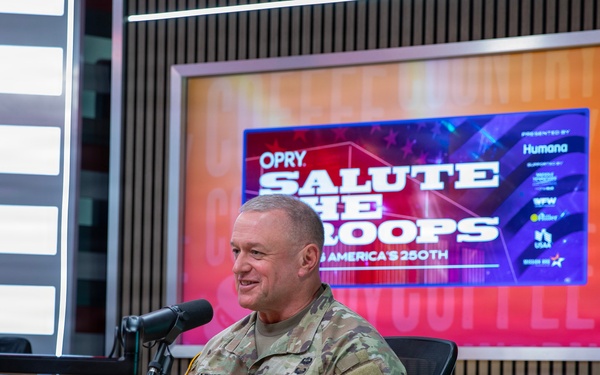 Army Reserve takes center stage at Grand Ole Opry’s “Salute The Troops”