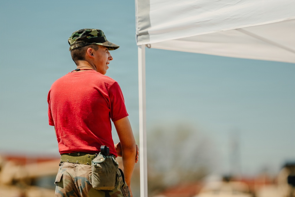 Wisconsin Challenge Academy cadets support Fort McCoy Armed Forces Day Open House