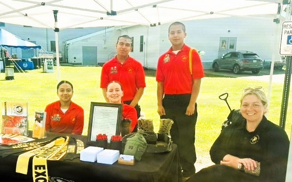 Wisconsin Challenge Academy cadets support Fort McCoy Armed Forces Day Open House