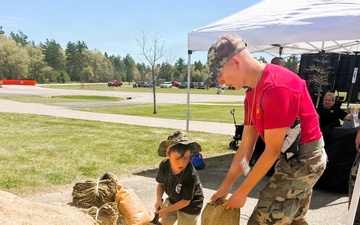 Wisconsin Challenge Academy cadets support Fort McCoy Armed Forces Day Open House