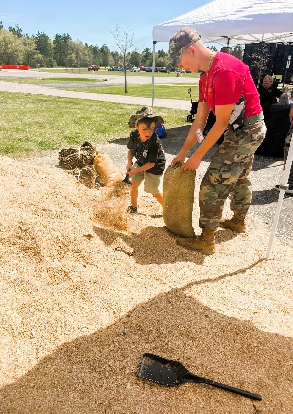 Wisconsin Challenge Academy cadets support Fort McCoy Armed Forces Day Open House