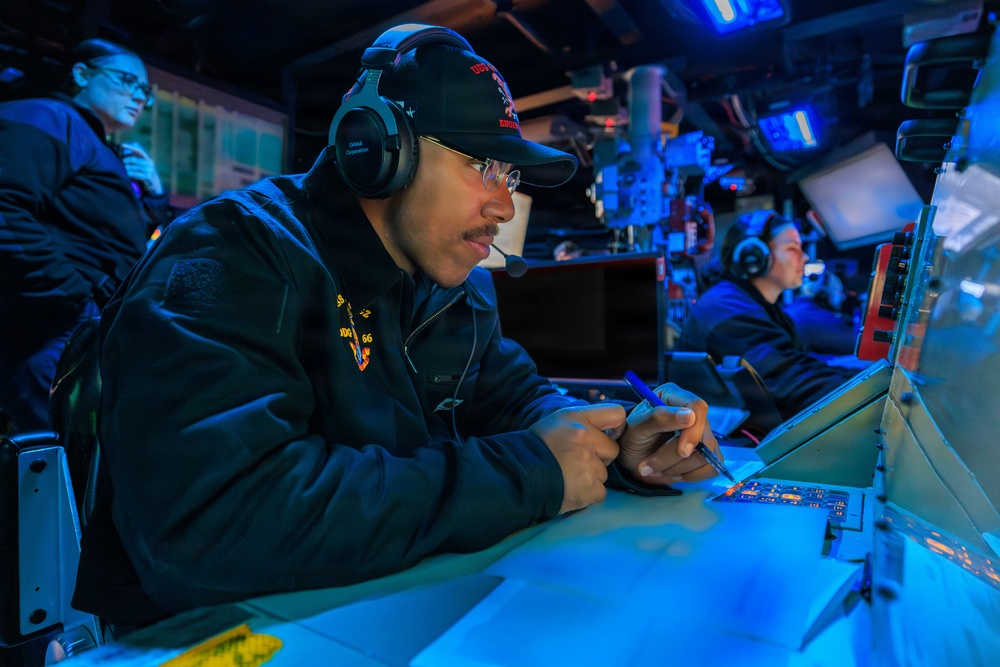 Combat Systems Training Team aboard USS Gonzalez (DDG 66)