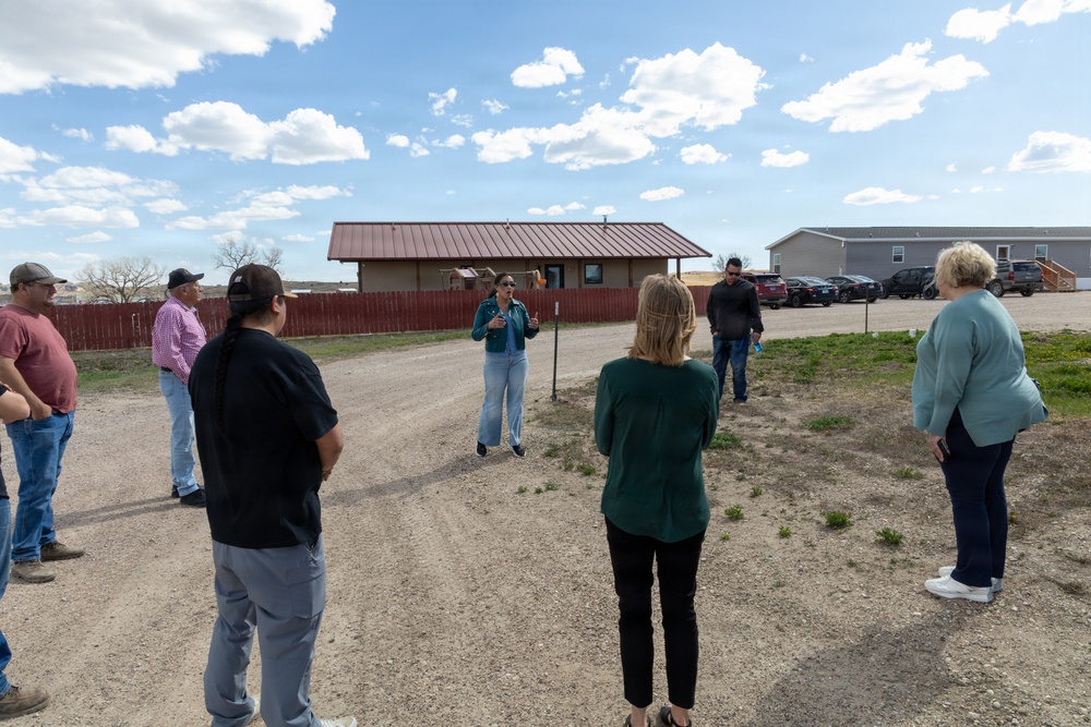U.S. Department of Agriculture Rural Development staff tour Thunder Valley Community Development Corporation