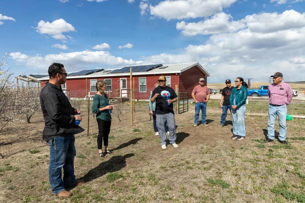 U.S. Department of Agriculture Rural Development staff tour Thunder Valley Community Development Corporation
