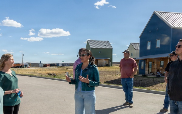 U.S. Department of Agriculture Rural Development staff tour Thunder Valley Community Development Corporation
