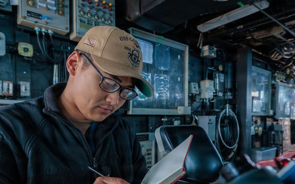 Routine Maintenance aboard USS Gonzalez (DDG 66)