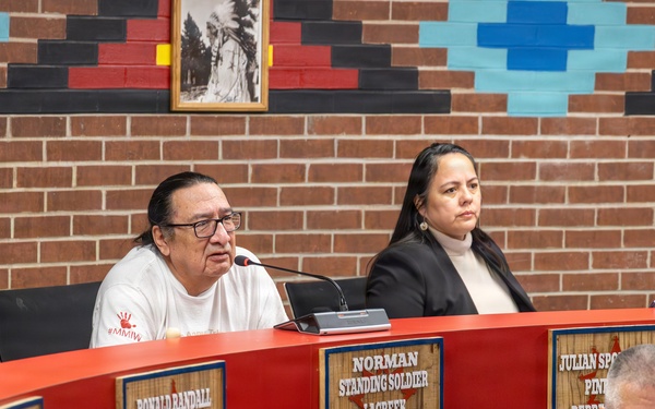 USDA Rural Development leadership provide program opportunities during Oglala Sioux Tribe council meeting