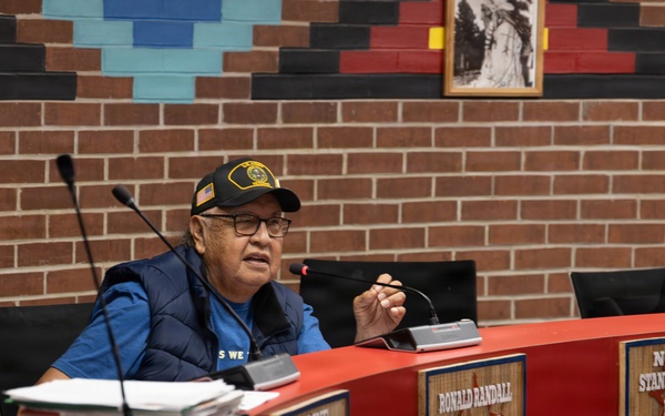 USDA Rural Development leadership provide program opportunities during Oglala Sioux Tribe council meeting